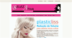 Desktop Screenshot of belezaativa.com.br